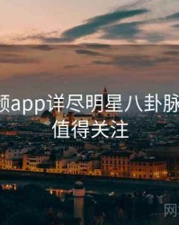 探花视频app详尽明星八卦脉络揭秘，值得关注