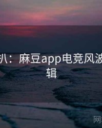 独家深扒：麻豆app电竞风波热度逻辑